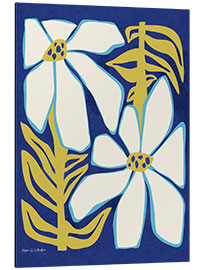 Tableau en aluminium Flower Power