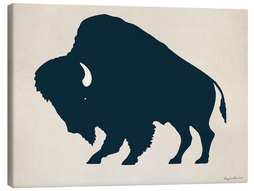 Canvas print Buffalo Bison