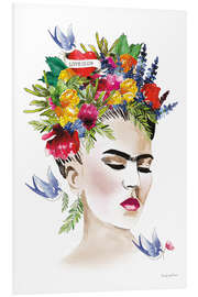 Quadro em PVC Frida Love Club