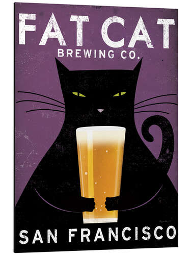 Stampa su alluminio Fat Cat Brewing Co.