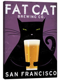 Quadro em tela  Fat Cat Brewing Co. - Ryan Fowler