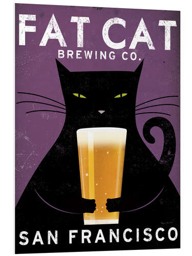 PVC print Fat Cat Brewing Co.