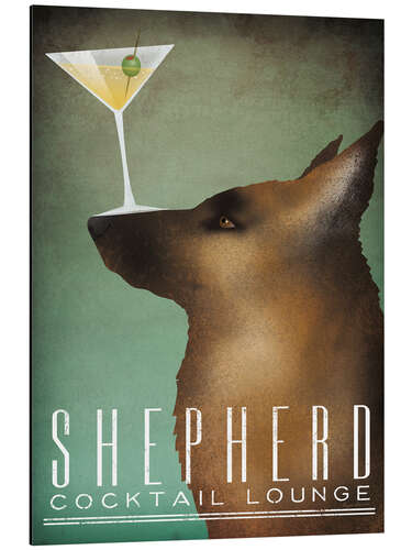 Stampa su alluminio Shepherd Martini