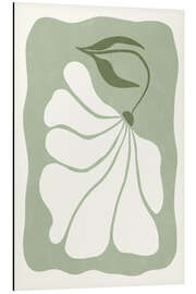 Magnettafel Organic Green Florals I