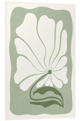 PVC-taulu Organic Green Florals II