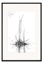 Gerahmter Kunstdruck Fischerboot II