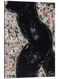 Magnettafel Weiblicher Akt I