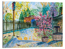 Magnettafel Lange Schatten am Nachmittag