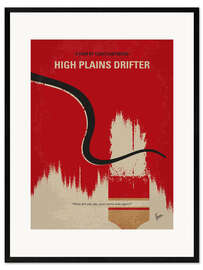 Ingelijste kunstdruk High Plains Drifter