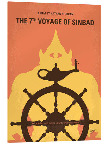 Acrylglasbild The 7th Voyage of Sinbad