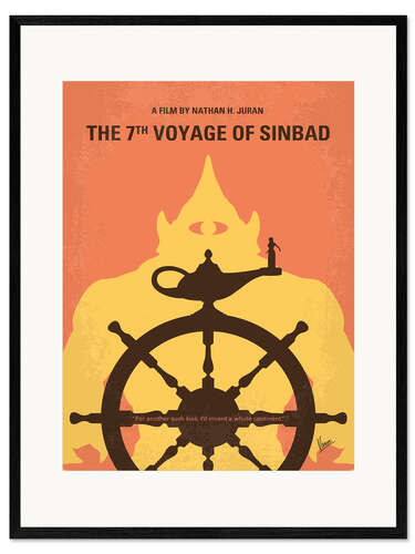 Framed art print The 7th Voyage of Sinbad