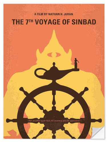 Sticker mural The 7th Voyage of Sinbad