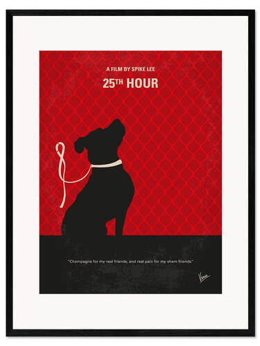 Gerahmter Kunstdruck 25th Hour