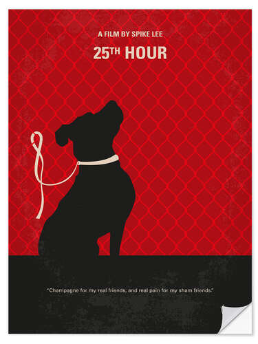 Selvklebende plakat 25th Hour