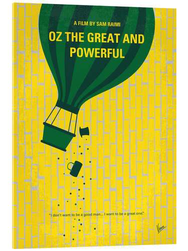 Acrylglasbild Oz the Great and Powerful