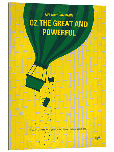 Tableau en plexi-alu Oz the Great and Powerful