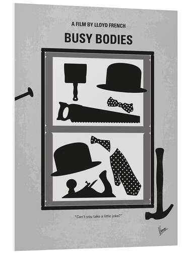 Tableau en PVC Busy Bodies