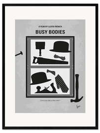 Impresión de arte enmarcada Busy Bodies