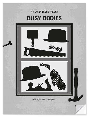 Wandsticker Busy Bodies