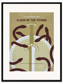 Plakat artystyczny premium w ramie Clash of the Titans