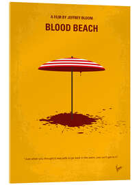 Acrylic print Blood Beach