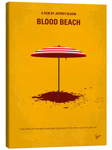 Leinwandbild Blood Beach