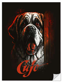 Sticker mural Cujo