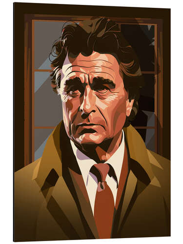 Tableau en aluminium Columbo