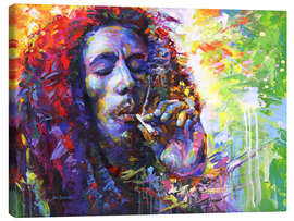 Canvas print  Bob Marley II - Leon Devenice