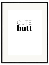 Framed art print Cute Butt II