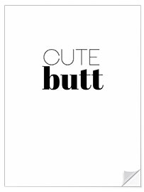 Wandsticker Cute Butt II