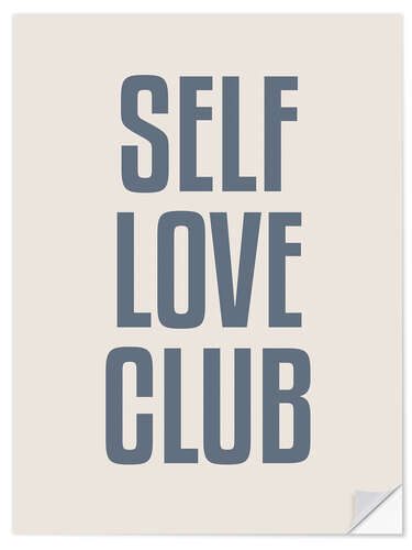 Wall sticker Self Love Club II