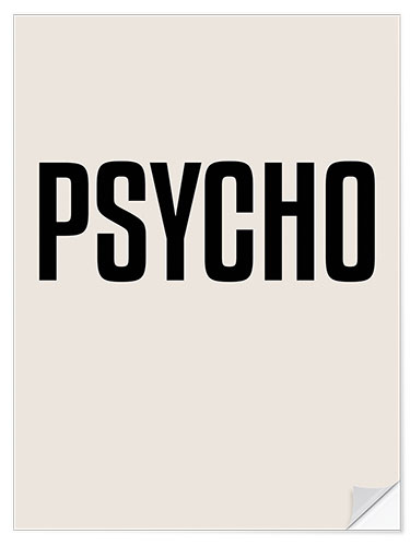 Wall sticker Psycho