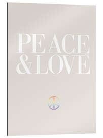 Gallery Print Peace &amp; Love IV