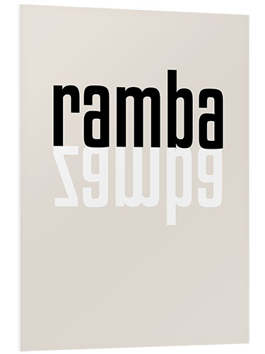 PVC print Ramba Zamba