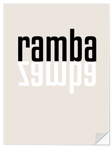 Wall sticker Ramba Zamba