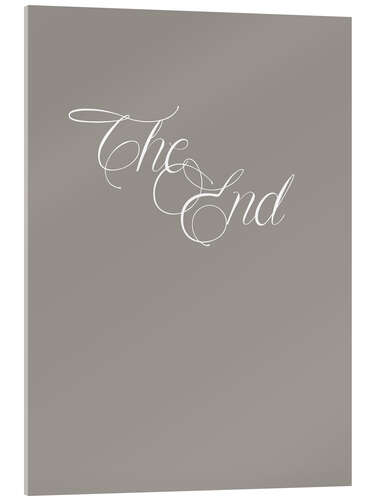 Acrylic print The End