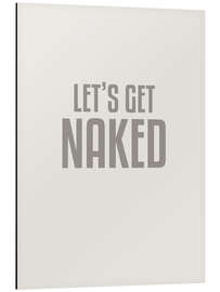 Magnettafel Let’s Get Naked