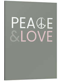 Magnettafel Peace &amp; Love III