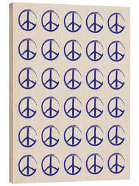 Tableau en bois A Lot of Peace I - Typobox