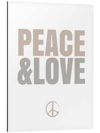 Magnettafel Peace &amp; Love I