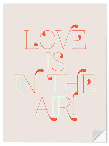 Wall sticker Love is in the Air