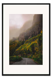 Gerahmter Kunstdruck Naturpark Madeira