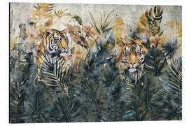 Magnettafel Dschungel-Tiger