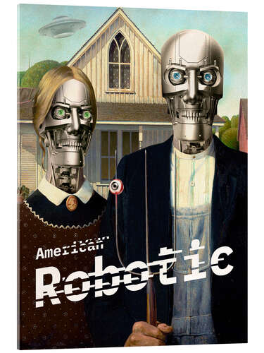 Cuadro de metacrilato American Robotic