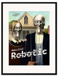 Framed art print American Robotic
