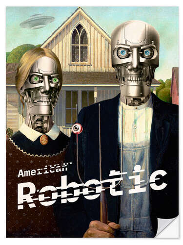 Wall sticker American Robotic