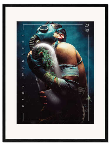 Framed art print Dark Wonders