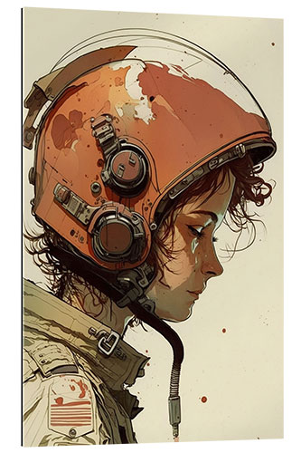 Gallery Print The Astronaut Girl