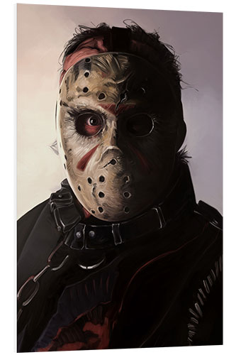 Foam board print Jason Voorhees - Friday the 13th